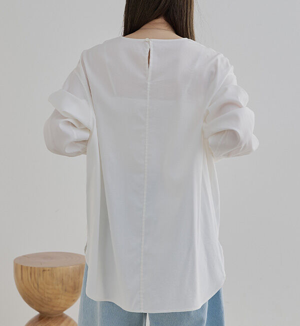  「【新色登場】レイヤードプルオーバーブラウス」|プルオーバー|