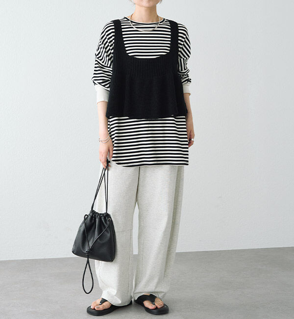  「【25AW新色展開/リバイバル】ニットフレアビスチェ」|ニット・セーター|