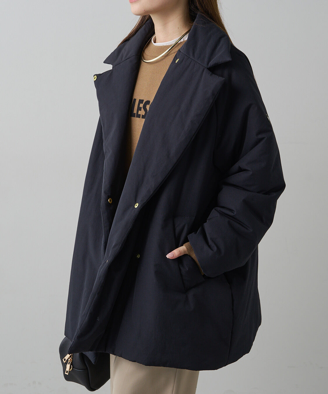  「【リバイバル/WEB限定】中綿テーラードコート」|その他|