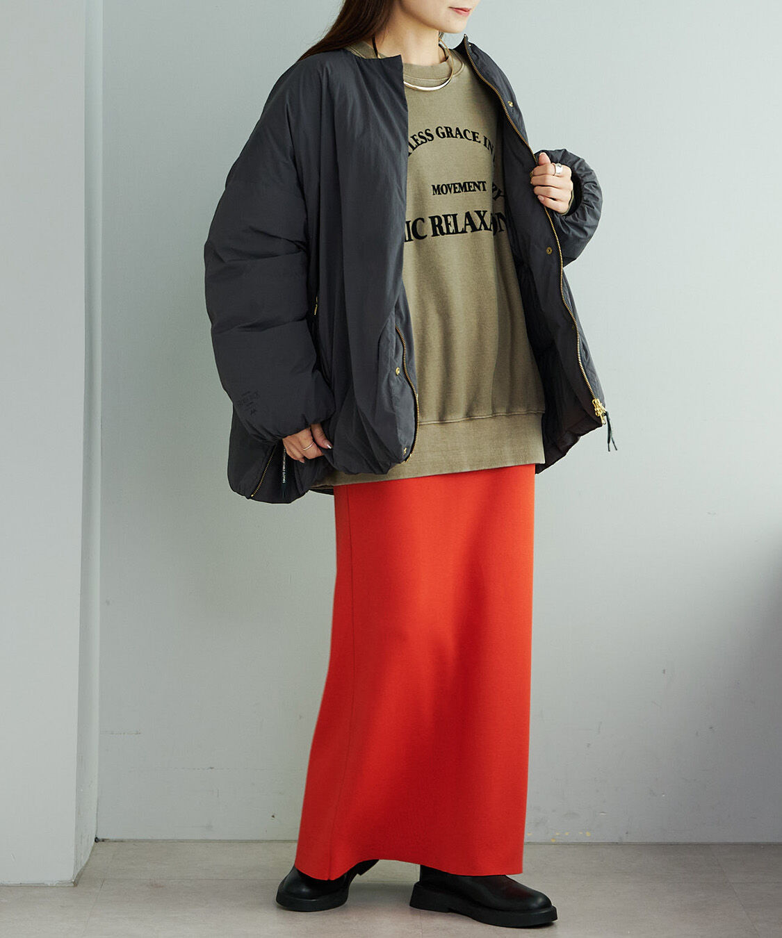  「【リバイバル/WEB限定】フレンチダックダウンサイドジップジャケット」|テーラードジャケット|