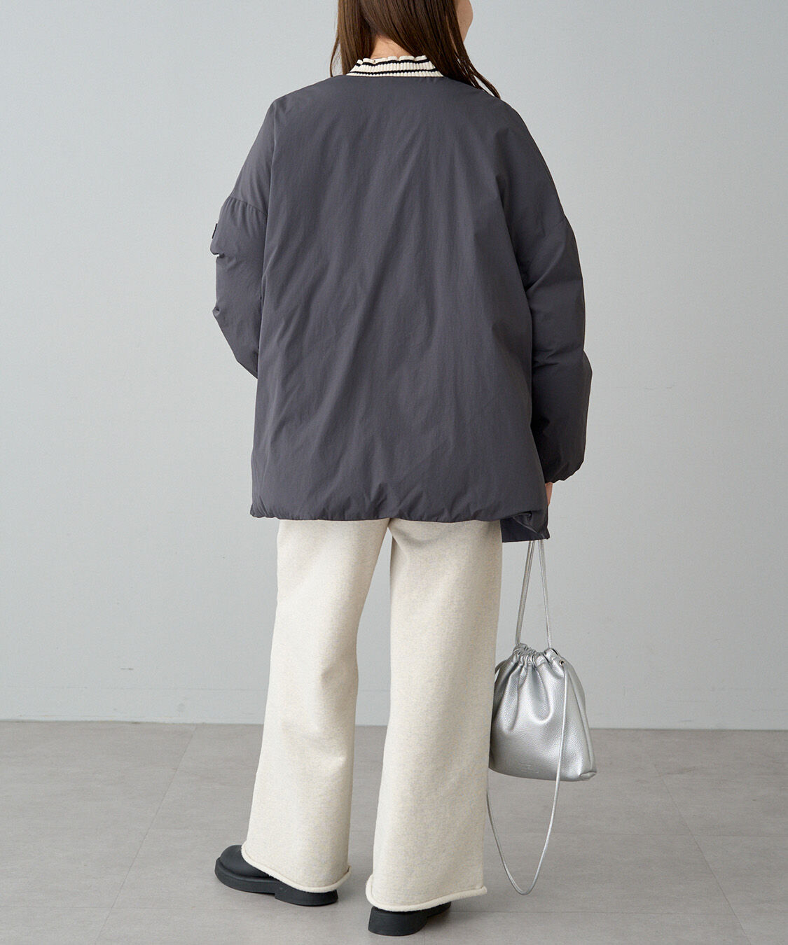  「【リバイバル/WEB限定】フレンチダックダウンサイドジップジャケット」|テーラードジャケット|