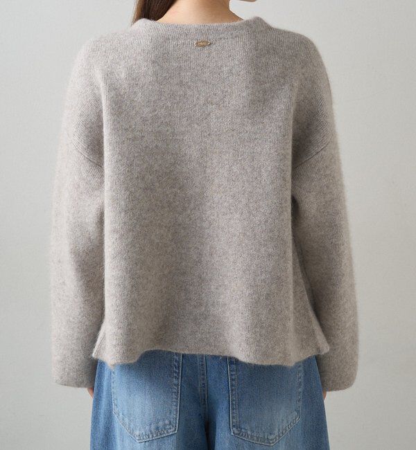  「Wフェイスニットノーカラージャケット」|テーラードジャケット|