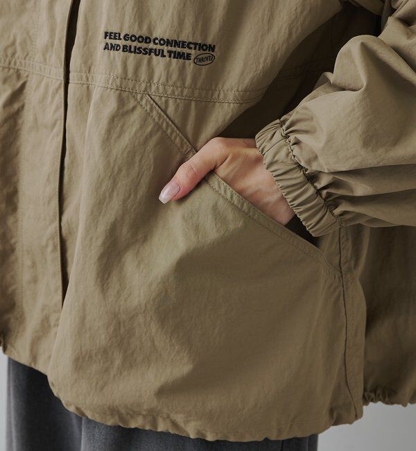  「【F&B】撥水リサイクルナイロンマウンテンパーカー」|テーラードジャケット|