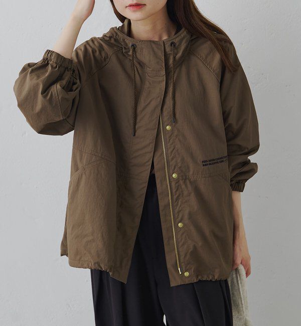 「【F&B】撥水リサイクルナイロンマウンテンパーカー」|テーラードジャケット|