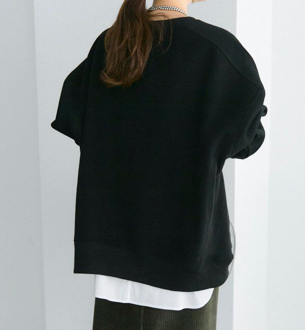  「シンプル裏起毛スウェットプルオーバー」|プルオーバー|