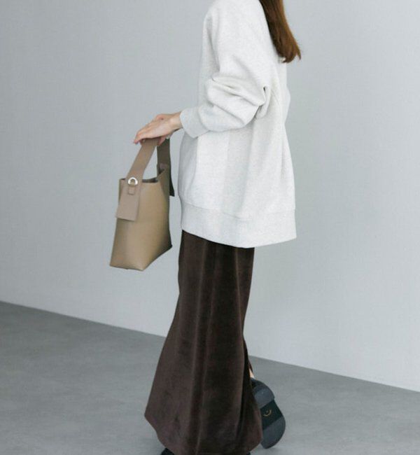  「シンプル裏起毛スウェットプルオーバー」|プルオーバー|