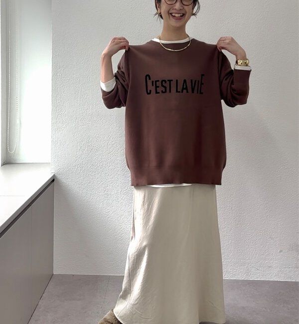  「【インフルエンサーセレクト】ソフトツイルバイヤススカート」|スカート|