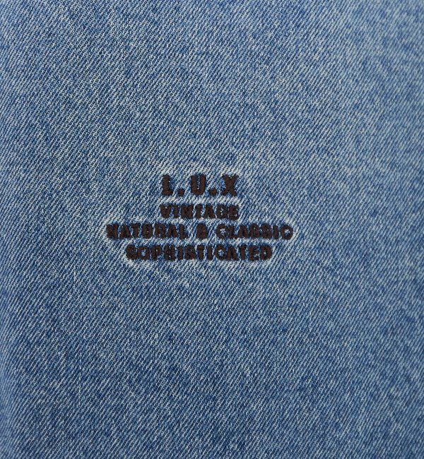  「デニムバンドカラーシャツ」|シャツ・ブラウス|