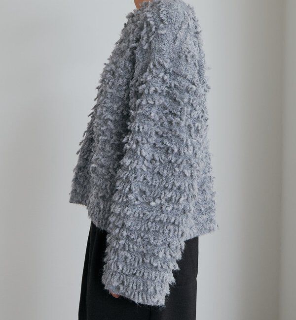  「ループフリンジニットカーディガン」|カーディガン|