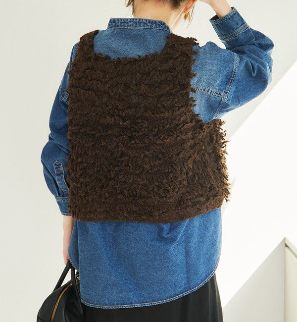  「ループフリンジニットビスチェ」|ニット・セーター|