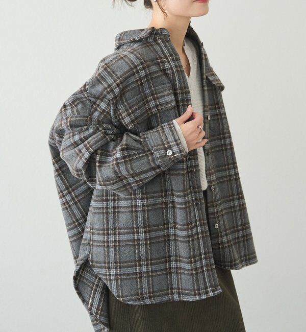  「起毛チェックシャツ」|シャツ・ブラウス|