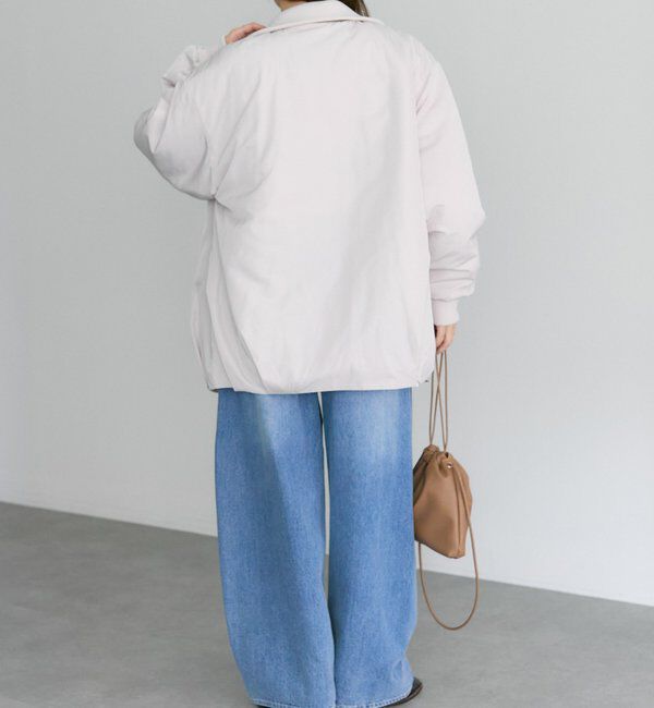  「中わたリブカラーブルゾン」|テーラードジャケット|