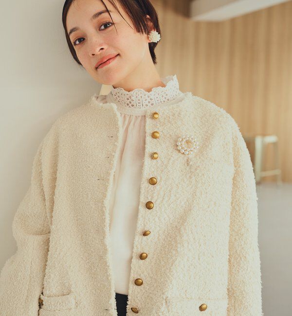  「パールフラワーイヤリング」|ネックレス|