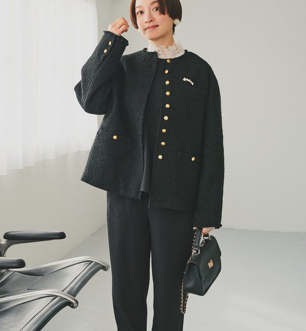  「パールカーブブローチ」|ブローチ・コサージュ|