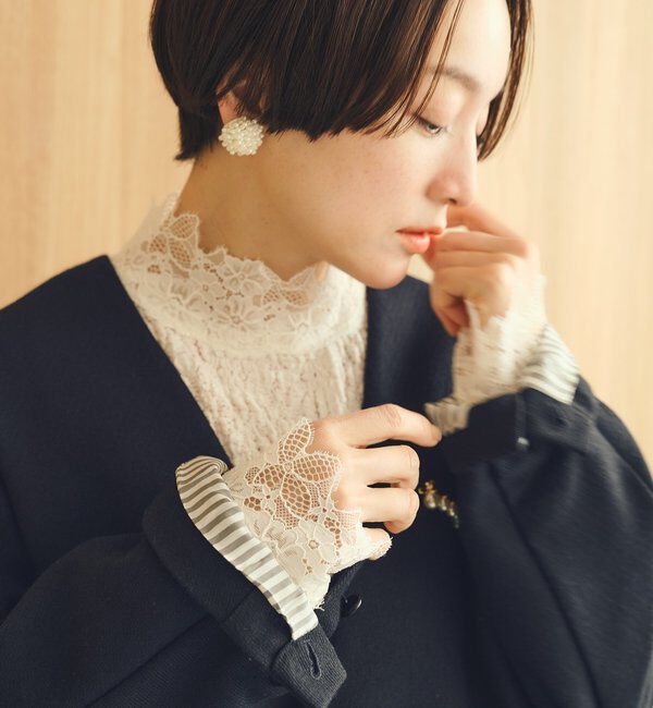  「ラペルレスジャケット」|ノーカラージャケット|