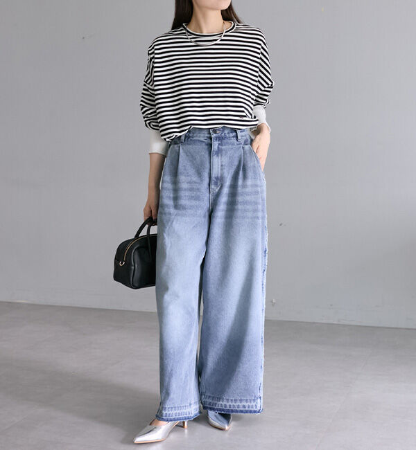  「【リバイバル】万能レイヤードカットソー」|プルオーバー|