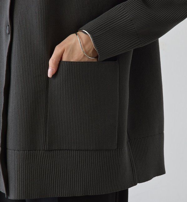  「【WEB限定/Du noir】スポンディッシュBIG Vネックカーディガン」|カーディガン|