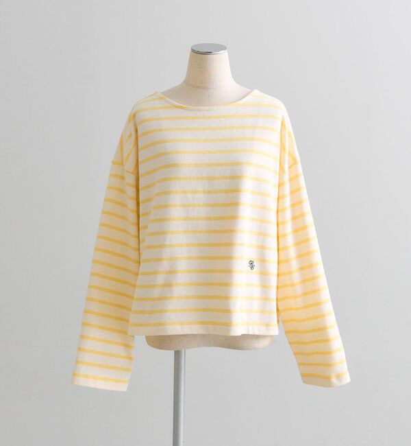  「ボーダーショートカットソー」|Tシャツ・カットソー|
