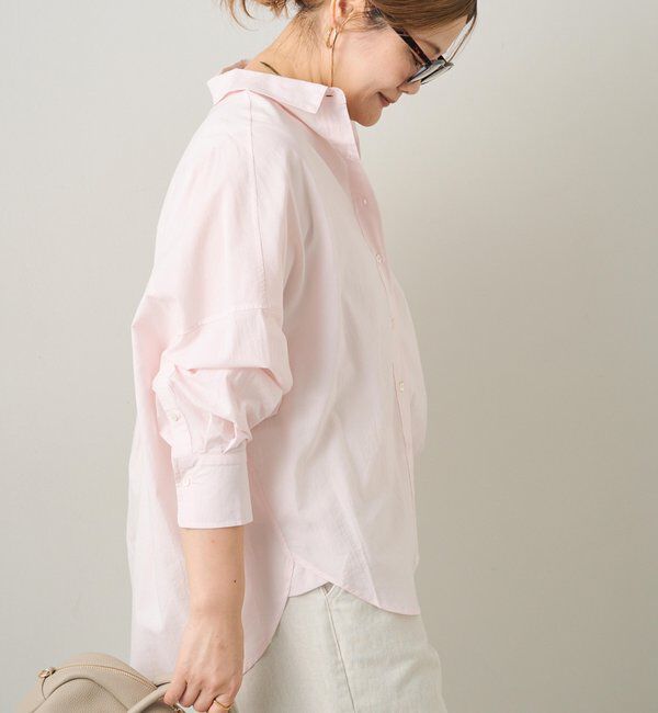  「リヨセルコットンオーバーシャツ」|シャツ・ブラウス|