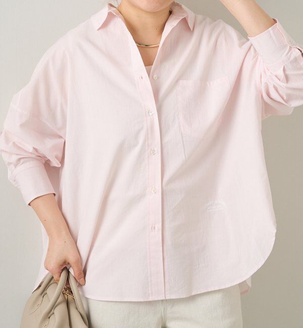  「リヨセルコットンオーバーシャツ」|シャツ・ブラウス|