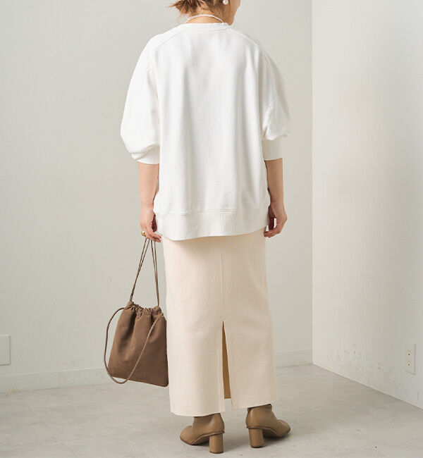  「【Du noir】総針ニットナロースカート」|スカート|