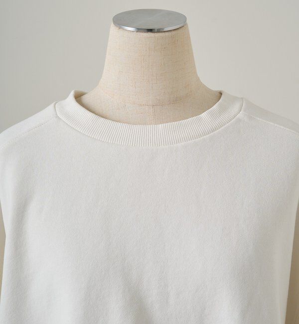  「ロゴ刺繍ショートスウェット」|プルオーバー|