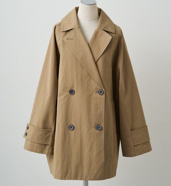  「リラックスミドル丈トレンチコート」|その他|