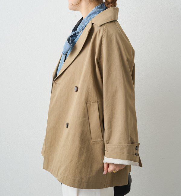  「リラックスミドル丈トレンチコート」|その他|