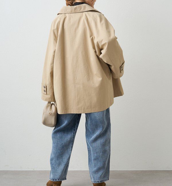  「リラックスミドル丈トレンチコート」|その他|