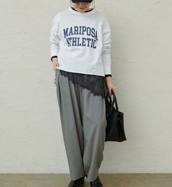  「【リバイバル/新色登場】インレイショートプルオーバー」|プルオーバー|