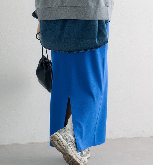  「＼累計1万枚突破！／《-3kg見え》【Du noir】ナロースカート」|スカート|