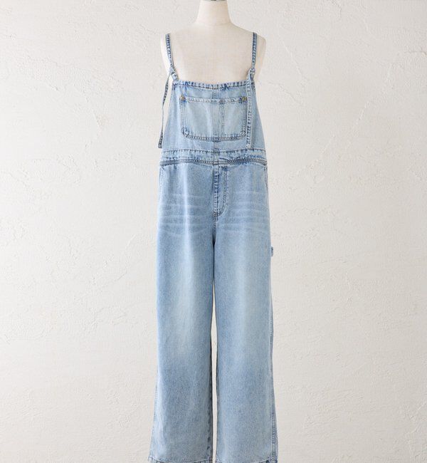  「リヨセル混デニムサロペット」|その他|