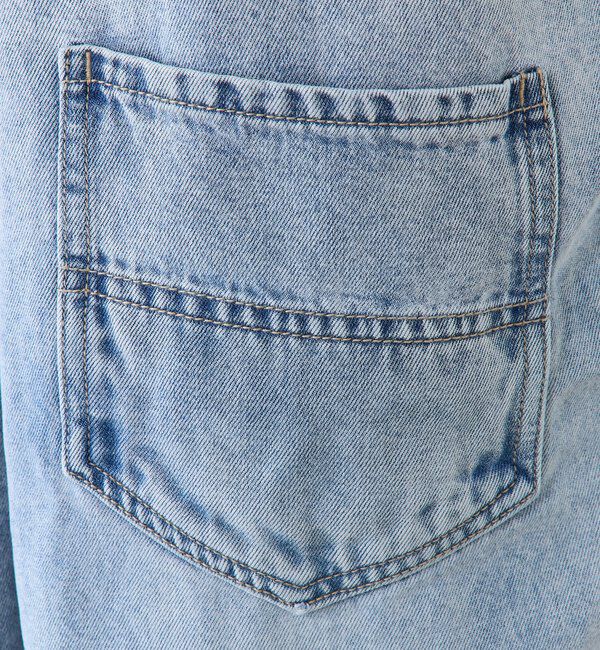  「リヨセル混デニムサロペット」|その他|