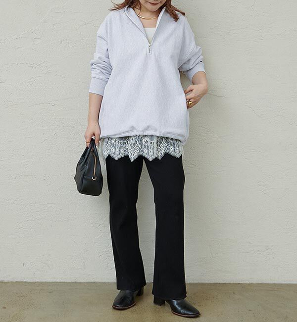  「【＠noricorico102企画】《-3キロ見え》微フレアリブパンツ」|その他|