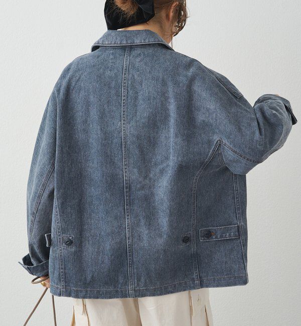  「カツラギカバーオールジャケット」|デニムジャケット|