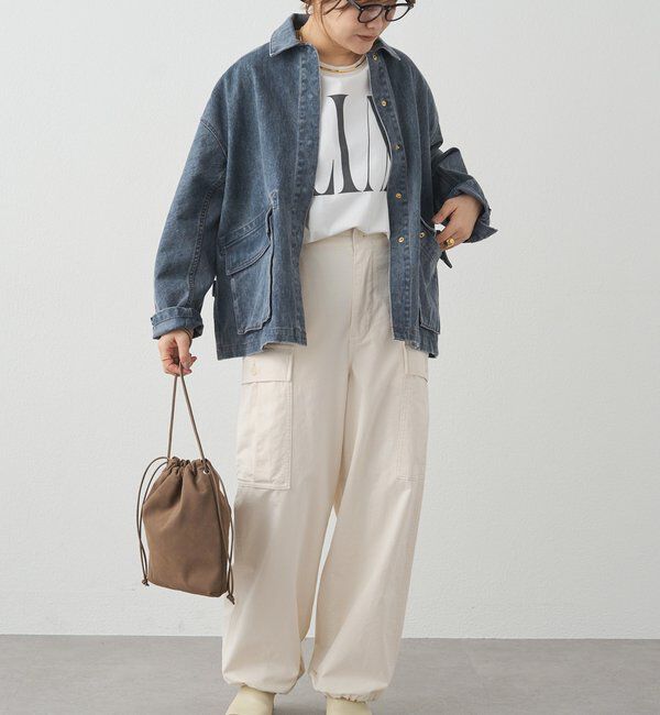  「カツラギカバーオールジャケット」|デニムジャケット|