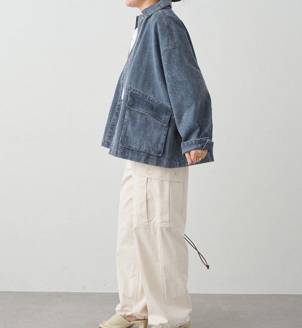  「カツラギカバーオールジャケット」|デニムジャケット|