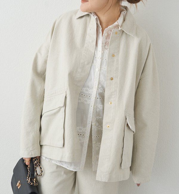  「カツラギカバーオールジャケット」|デニムジャケット|