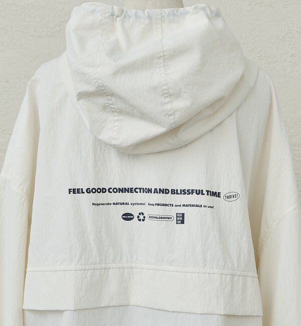  「【F&B】撥水リサイクルナイロンアノラックパーカー」|テーラードジャケット|