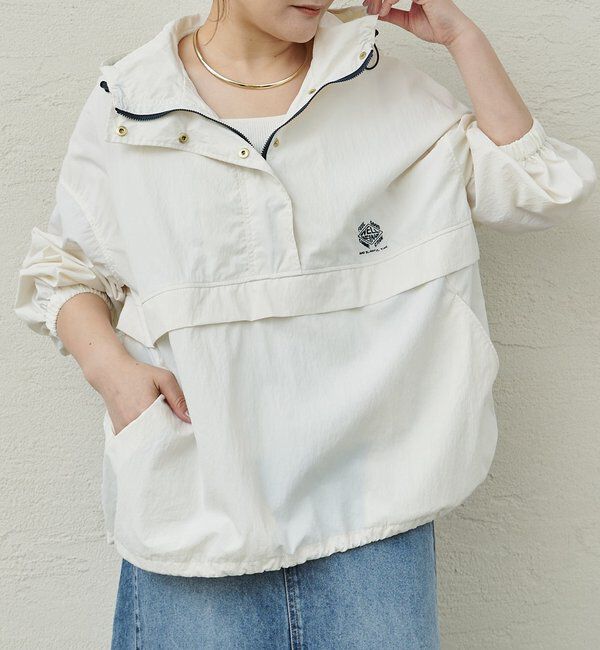  「【F&B】撥水リサイクルナイロンアノラックパーカー」|テーラードジャケット|