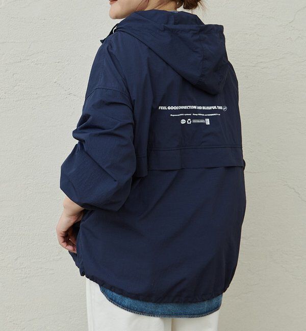  「【F&B】撥水リサイクルナイロンアノラックパーカー」|テーラードジャケット|
