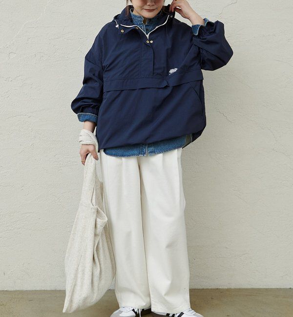  「【F&B】撥水リサイクルナイロンアノラックパーカー」|テーラードジャケット|