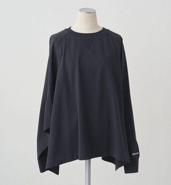  「プレーティング天竺オーバーサイズカットソー」|プルオーバー|