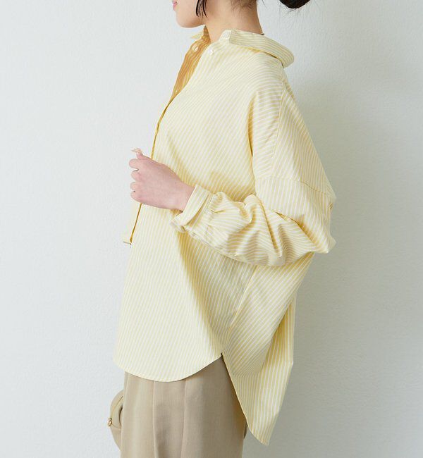  「ストライプオックスシャツ」|シャツ・ブラウス|