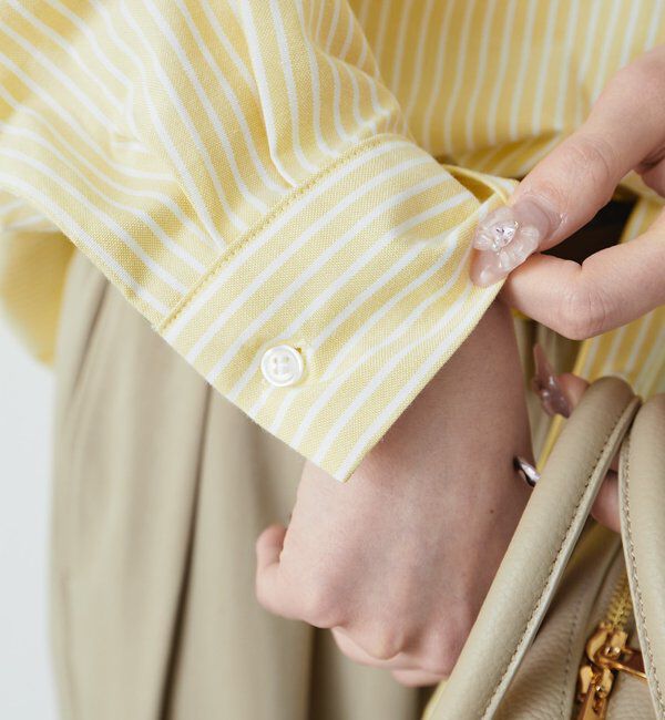  「ストライプオックスシャツ」|シャツ・ブラウス|