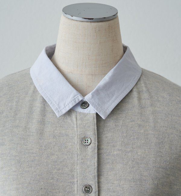  「ブラウスレイヤード風カーディガン」|ニット・セーター|