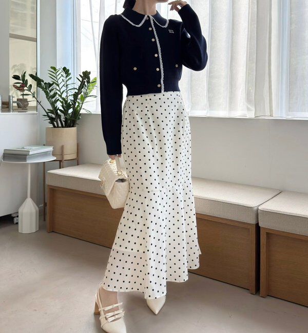  「リボン付きポインテッドストラップシューズ」|その他|