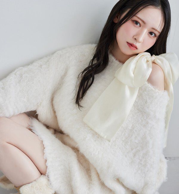  「メリーカールチュニックニット」|ニット・セーター|