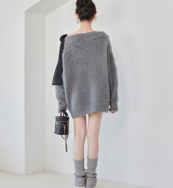  「メリーカールチュニックニット」|ニット・セーター|