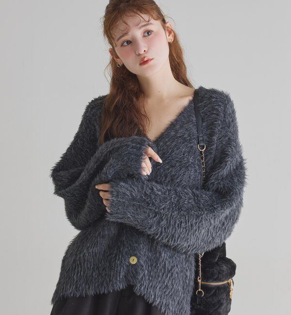  「フェイクファーキルティングバニティバッグ」|ショルダー・メッセンジャー|